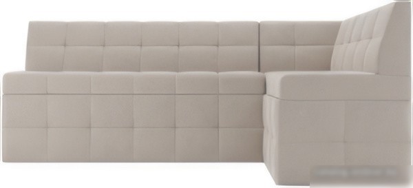 Угловой диван Мебель-АРС Атлантис правый 212x84x135 (бежевый Star Velvet 6 Light Beige)
