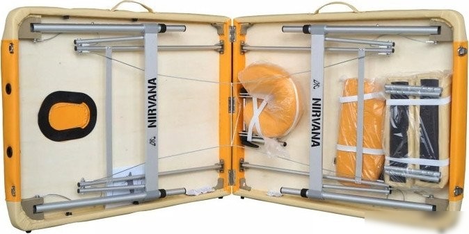 Массажный стол DFC Nirvana Elegant Premium TS2010-OB2 (оранжевый/бежевый)
