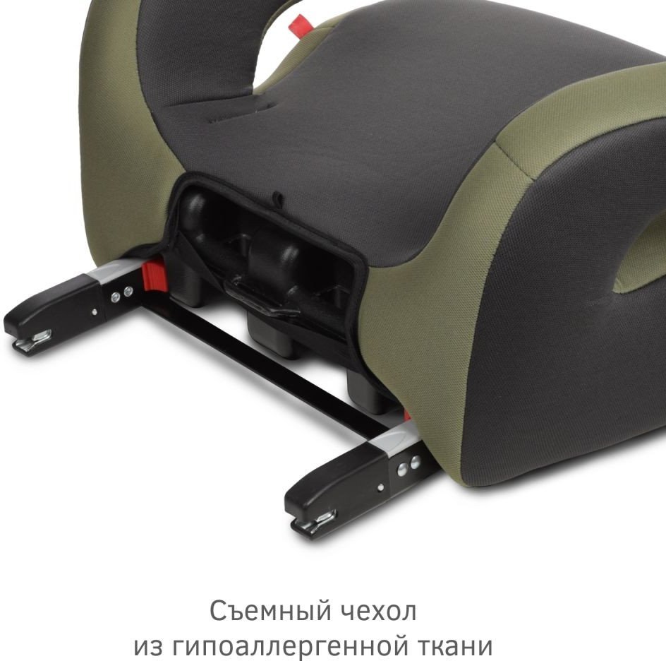 Детское сиденье Siger Fix Lux KRES4001 (темный лес)