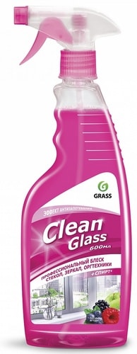 Средство для окон и зеркал Grass Clean Лесные ягоды 0.6 л