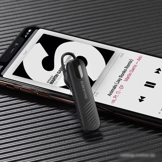 Bluetooth гарнитура Borofone BC20 (черный)
