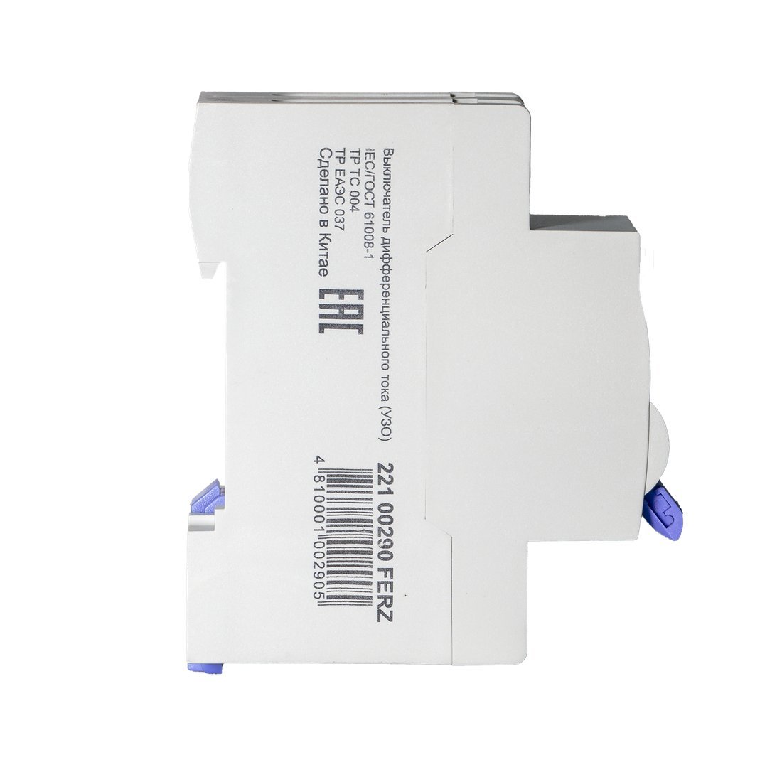 Устройство защитного отключения Dr.Ferz FMC-1P+N 25A 30mA 6kA AC 2M 22100290FERZ