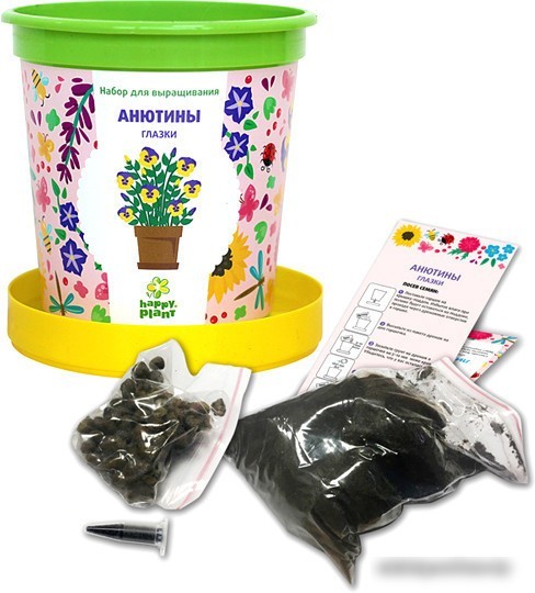 Набор для опытов Happy plant Анютины глазки hpn-9