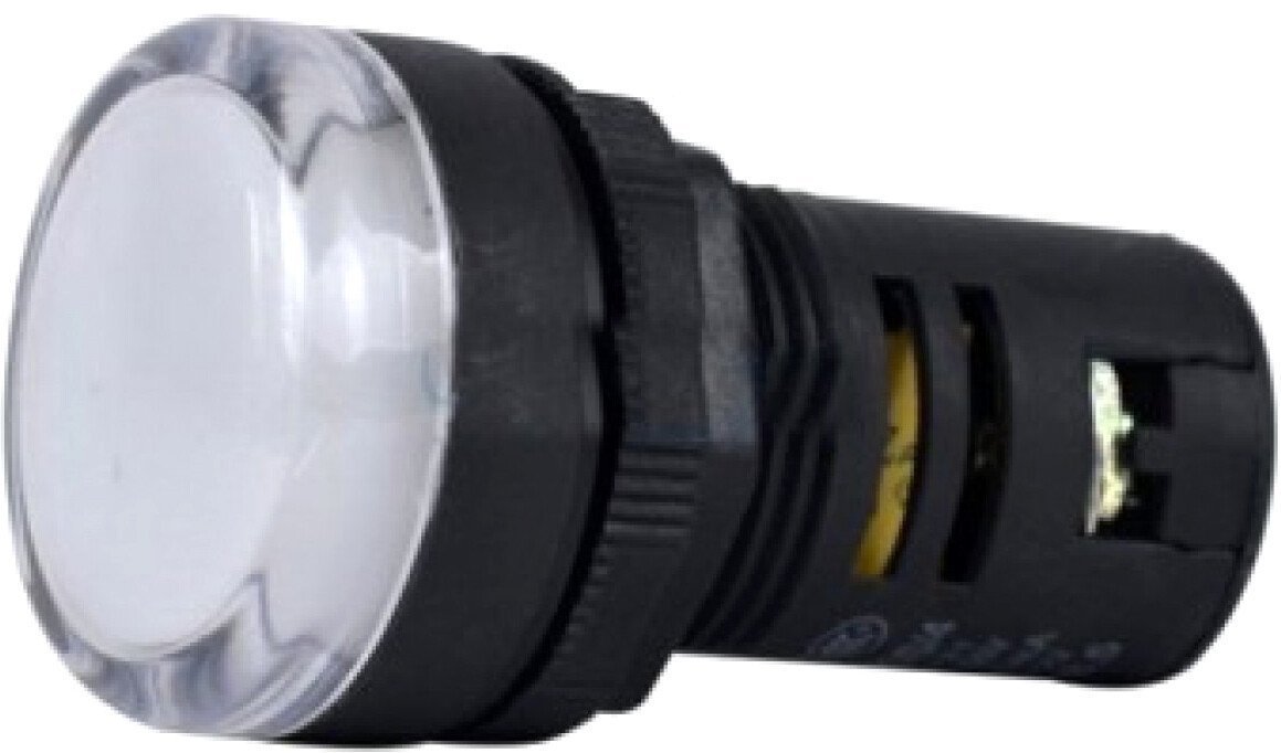 Лампа сигнальная Chint ND16-22DS/2 AC/DC 24В (R) 592936 (белый)