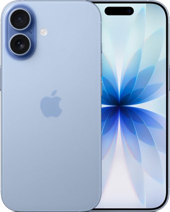 Телефон Apple iPhone 17 Dual eSIM 256GB (голубой)
