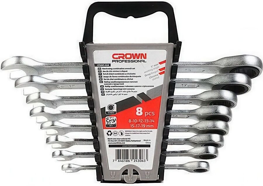 Набор ключей Crown CPHWS-XA8 Набор ключей Crown CPHWS-XA8