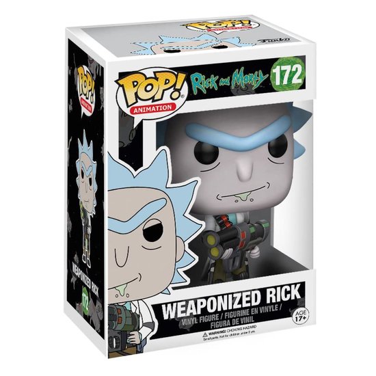 Фигурка Funko Animation Rick & Morty Weaponized Rick w/Chase 12439