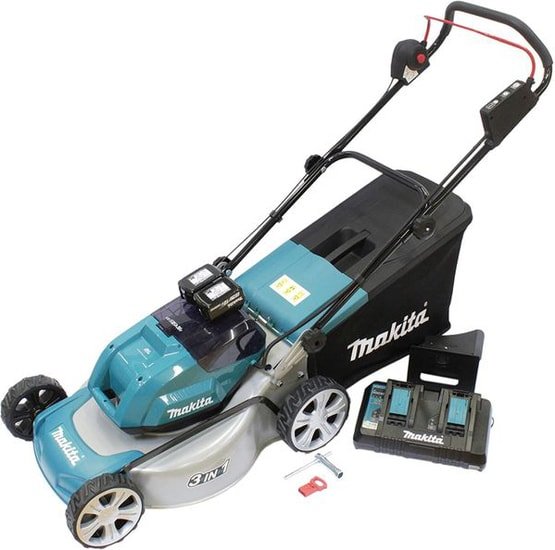 Газонокосилка Makita DLM460PT2 (с 2-мя АКБ)