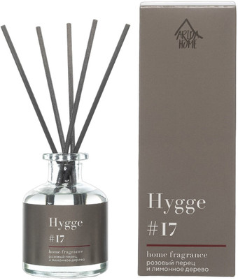 Аромадиффузор Arida Home Hygge №17 Розовый перец и лимонное дерево (50 мл)
