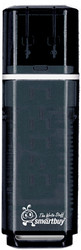 USB Flash Smart Buy Glossy Black 4GB (SB4GBGS-K)