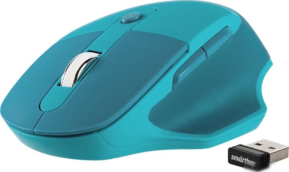 Мышь SmartBuy SBM-615AG-W (бирюзовый)
