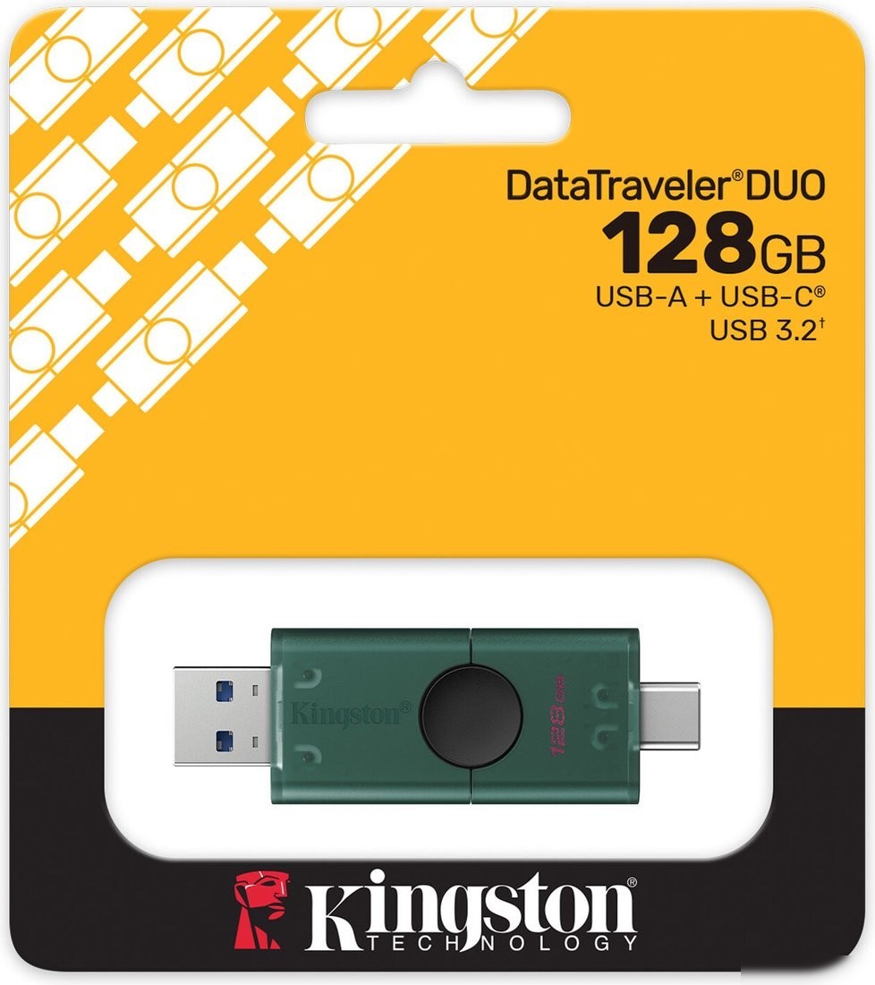USB Flash Kingston DataTraveler Duo 128GB DTDEG2/128GB