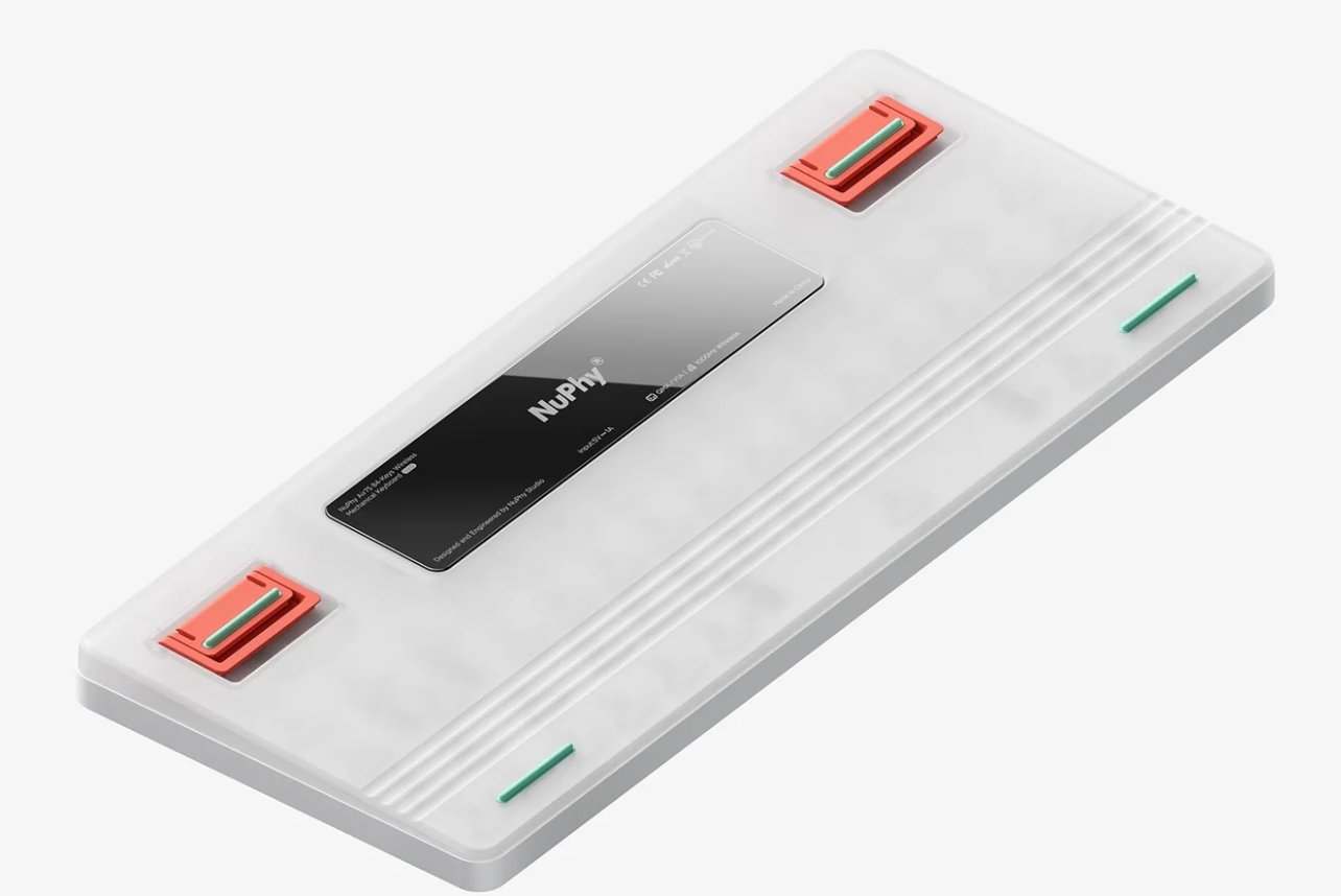 Клавиатура NuPhy Air75 V2 Ionic White (NuPhy Low Profile Wisteria, нет кириллицы)