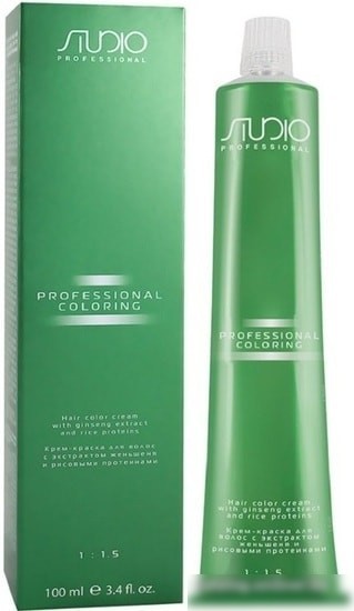 Kapous Professional с женьшенем и рисовыми протеинами 4.5 темный махагон
