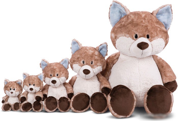 Классическая игрушка Nici Снежная лиса Нордин 47282 (20 см)