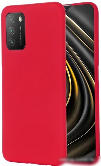 Чехол для телефона Case Cheap Liquid для Poco M3 (красный)