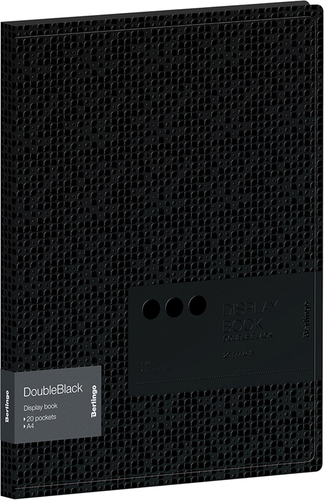 Папка для бумаг Berlingo DoubleBlack DB4_10701 (черный)