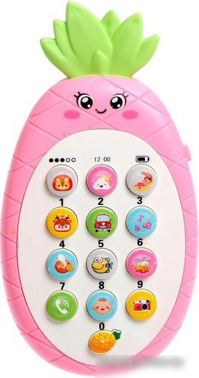 Музыкальная игрушка Zabiaka Ананасик 5148885 (розовый) Музыкальная игрушка Zabiaka Ананасик 5148885 (розовый)