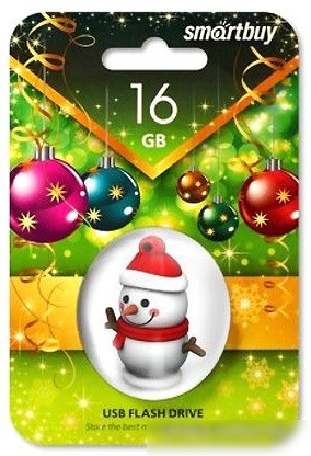 USB Flash Smart Buy NY series Snow Paul 16GB [SB16GBSnowP]