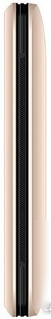 Кнопочный телефон BQ BQ-2455 Boom Quattro (золотистый)