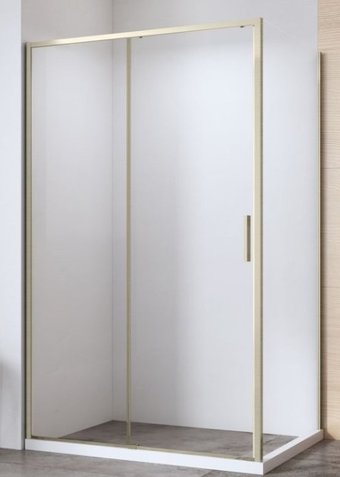 Душевой уголок Aquanet Pleasure Evo 110 AE65-110x90-GBT (золото брашированное/никель)