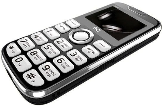 Кнопочный телефон BQ BQ-2005 Disco (черный)
