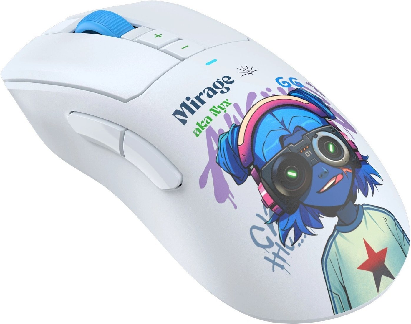 Игровая мышь A4Tech Bloody R73 Ultra Duo Nyx Mirage (белый)