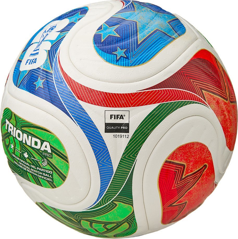 Футбольный мяч Adidas WC26 Trionda Pro JD8021 (размер 5, мультиколор)