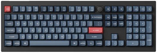 Клавиатура Keychron V6 Max V6M-D1 (Gateron Jupiter Red, с гравировкой)