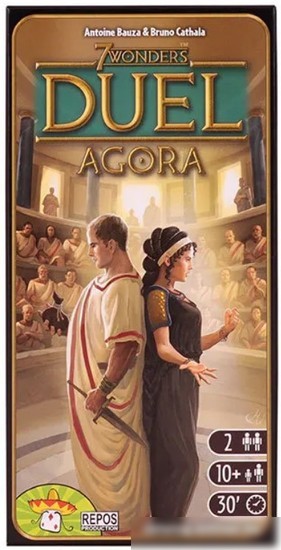 Карточная игра Asmodee 7 чудес Дуэль. Агора. Рус. БП-00004489