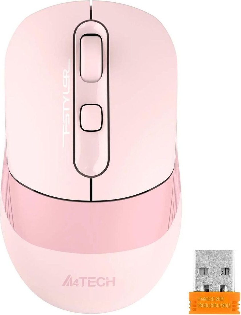 Мышь A4Tech Fstyler FB10CS (розовый)