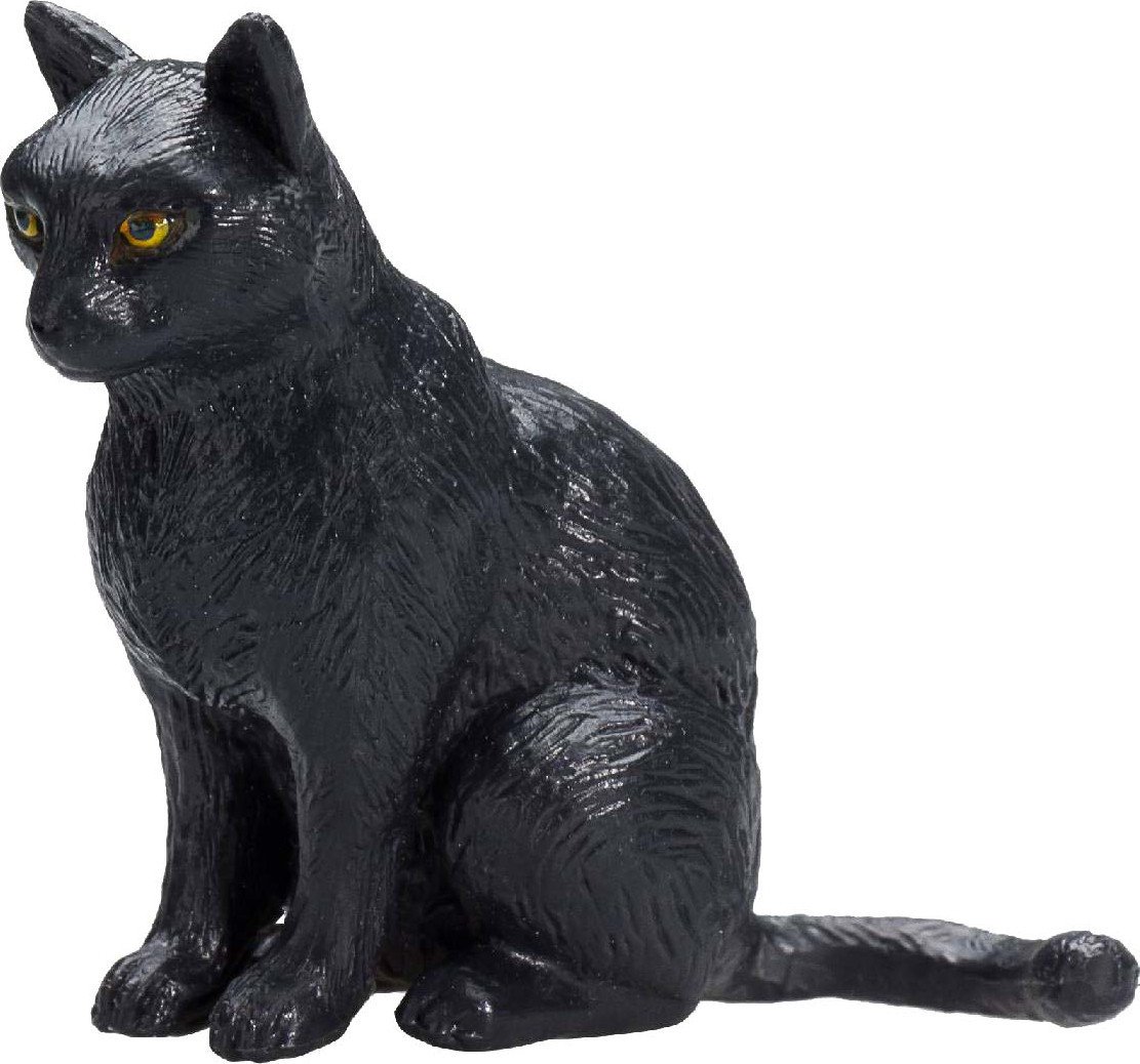 Фигурка Konik Кошка AMF1094 (черный)