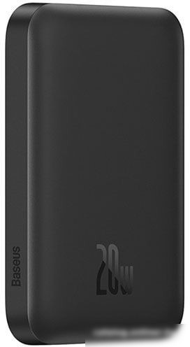 Внешний аккумулятор Baseus Magnetic Mini Air Wireless Fast Charge Power Bank 20W 6000mAh (черный)