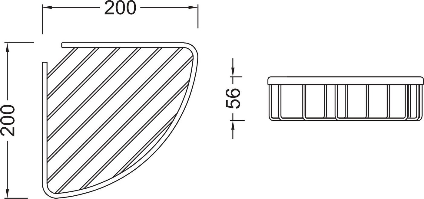 Aquatek Полка AQ4906BG (золото)
