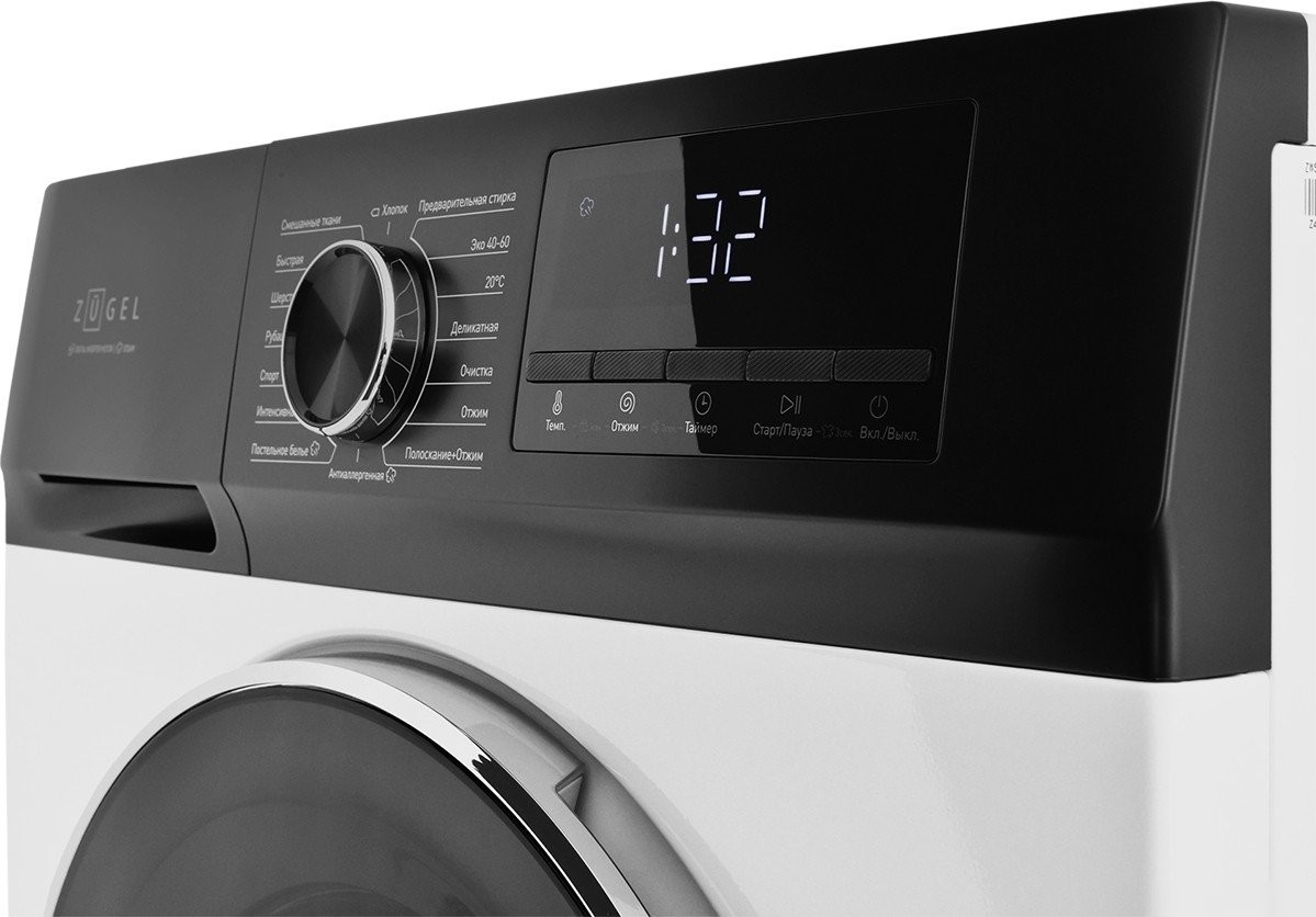 Стиральная машина ZUGEL ZWS7120I Inverter Steam