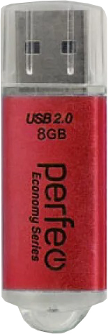 USB Flash Perfeo E01 8GB (красный)
