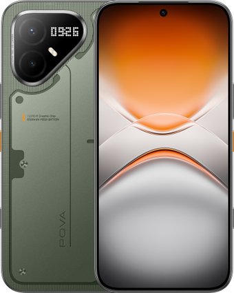 Телефон Tecno Pova 8 Pro 5G LK7 8GB/256GB (зеленый)