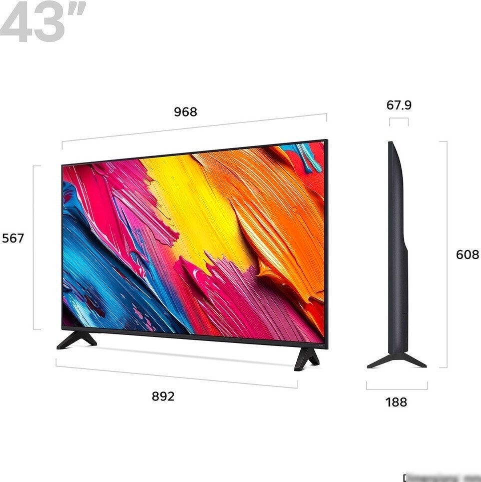 Телевизор LG QNED AI QNED70 43QNED70A6A