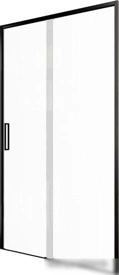 Душевая дверь Aquanet Pleasure Evo 150 AE65-N150-BT (черный анодированный/прозрачное стекло)