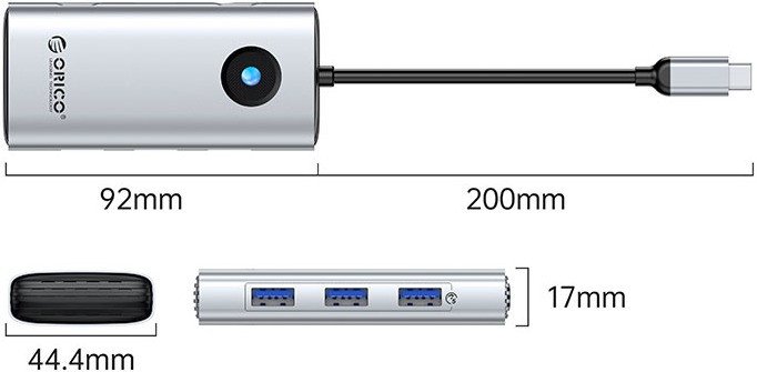 Док-станция Orico PW11-6P-SV-EP