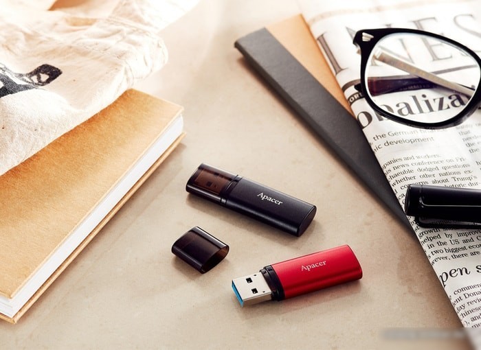 USB Flash Apacer AH25B 128GB (черный)