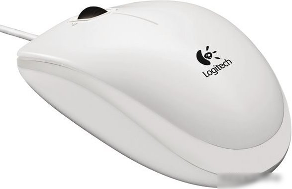 Мышь Logitech B100 (белый)