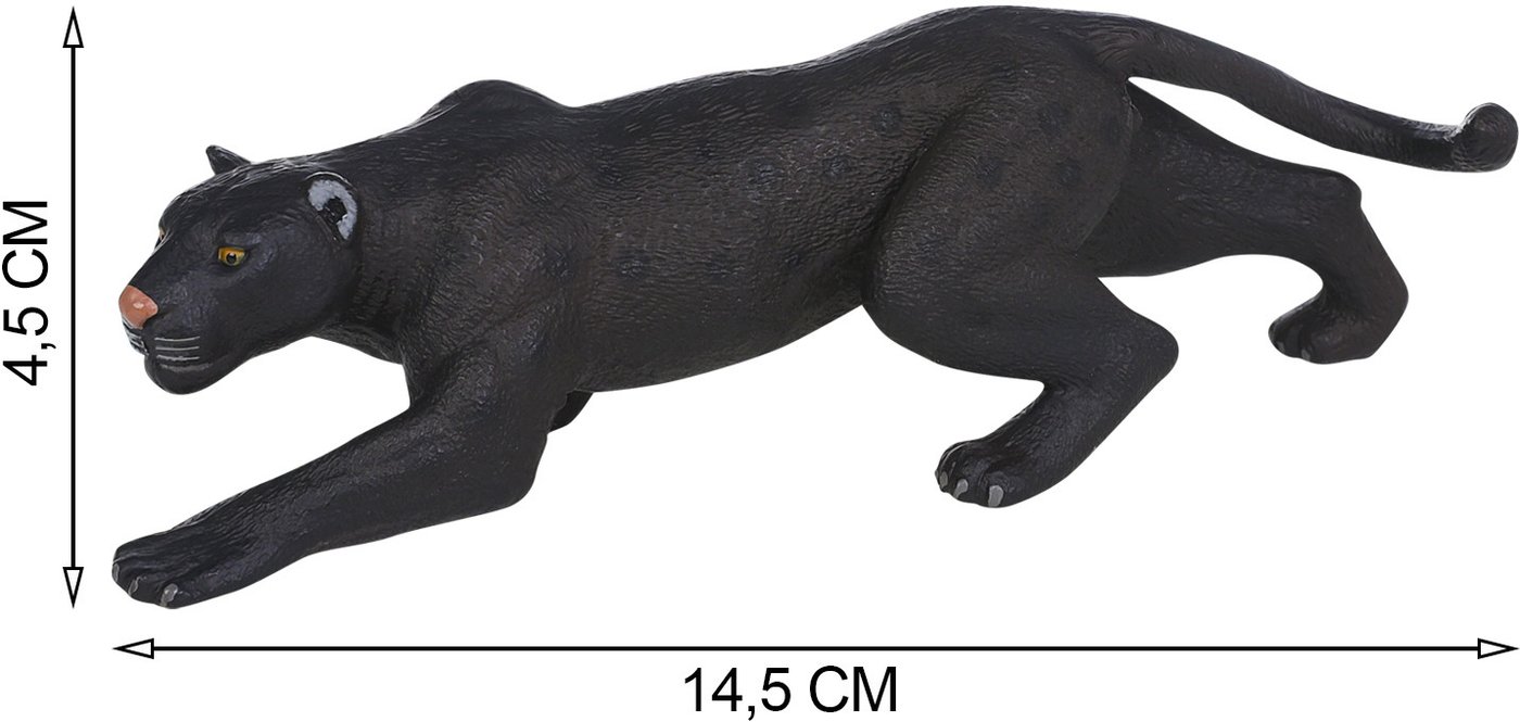 Фигурка Masai Mara Мир диких животных. Черная пантера на охоте MM211-102