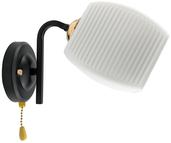 Бра Aitin Pro НББ 03-60-101 N5485/1W (черный/золото)