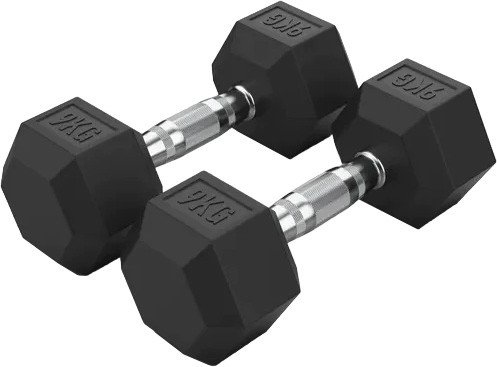 Набор гантелей VictoryFit VF-H090 2x9 кг