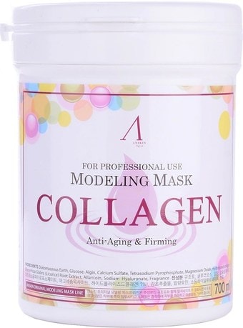 Anskin Маска альгинатная Collagen Modeling Mask 700 мл