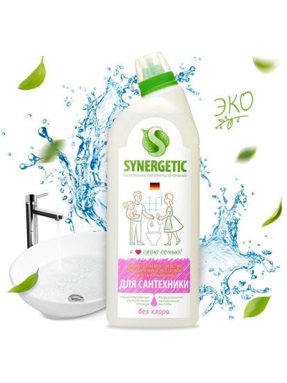 Средство для унитаза Synergetic 1 л 104100