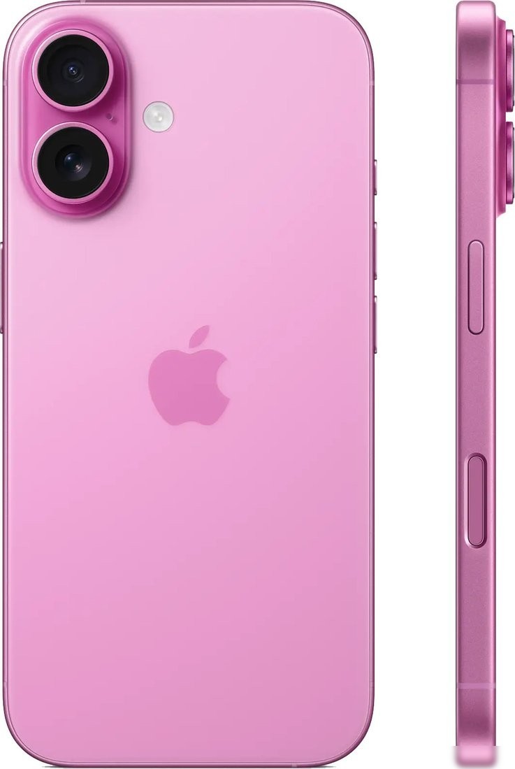 Телефон Apple iPhone 16 Dual eSim 128GB (розовый)