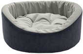 Лежак Homepet №2 82851 (49x43x17см, серый/белый)