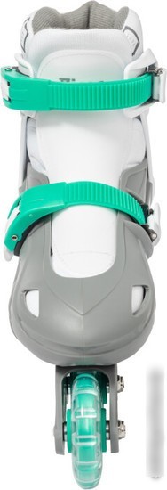 Роликовые коньки Ricos Kudo PW-128 L (р. 39-42, бирюзовый/серый)